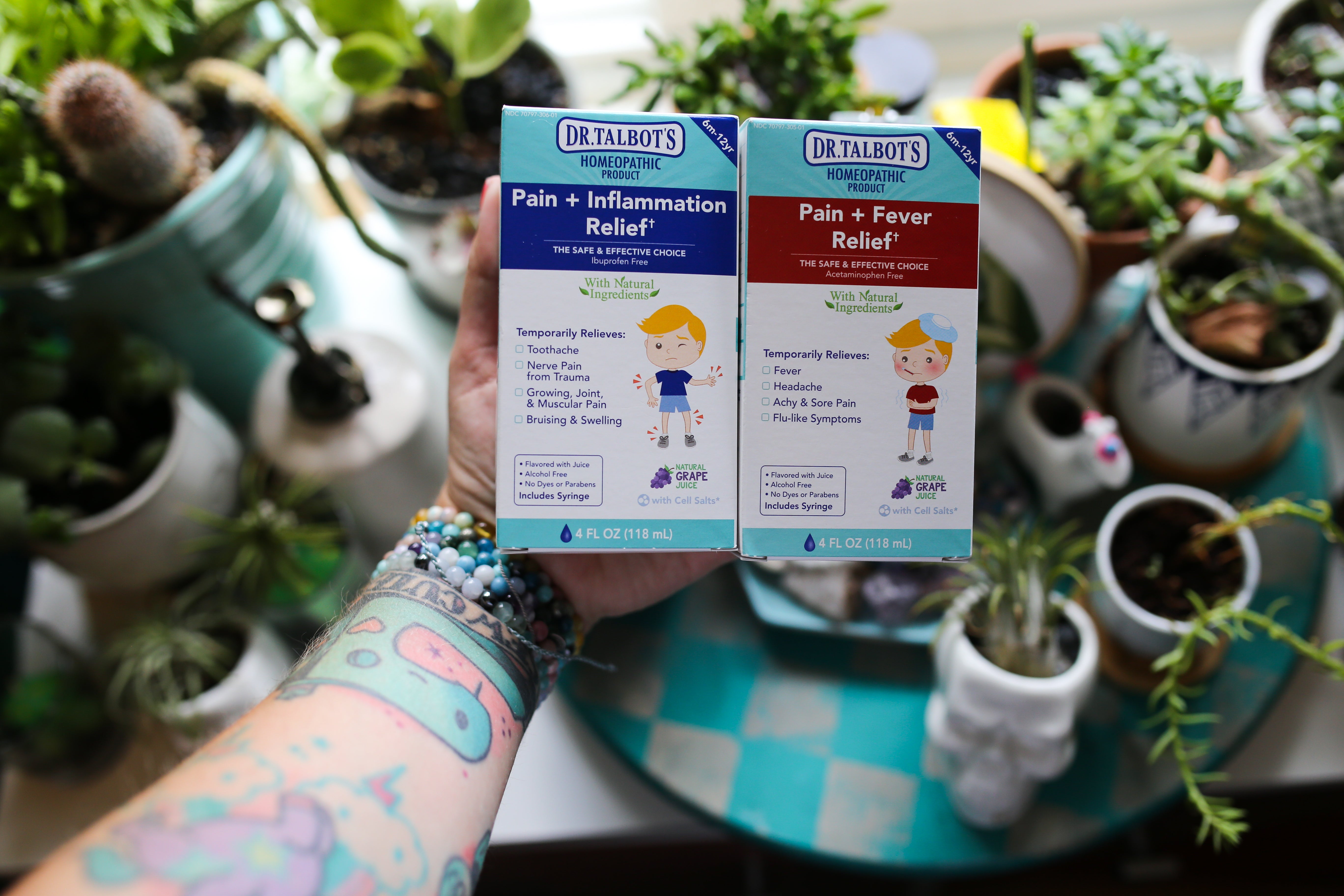 Homeopathic Pain Relief & Fever Reducers from Nuby + Dr. Talbots